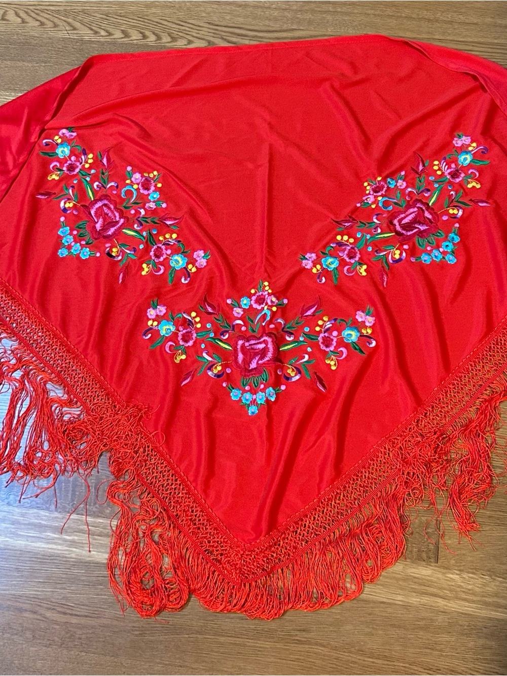 Flamingo Shawl from Spain